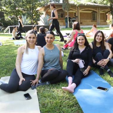Analú Marín, Gaby Franyutti, Cynthia Cortés, Gaby Narro, Linette Narro y Paloma Valdés.