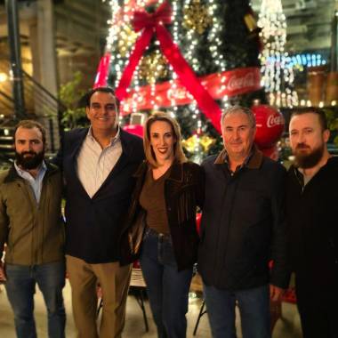 Pedro Gentiloni,, Willy Sánchez, Carolina Cepeda, Enrique Torres y Fabio Gentiloni.