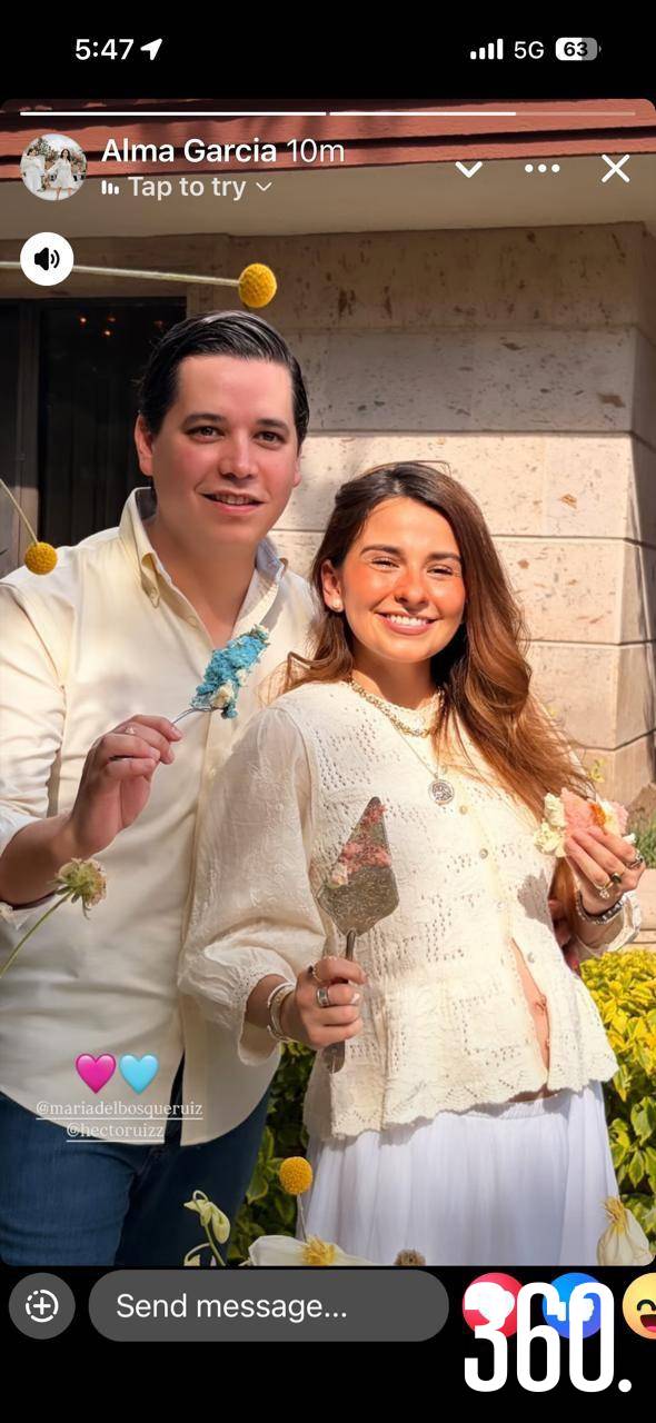 $!Héctor Ruiz y María del Bosque.