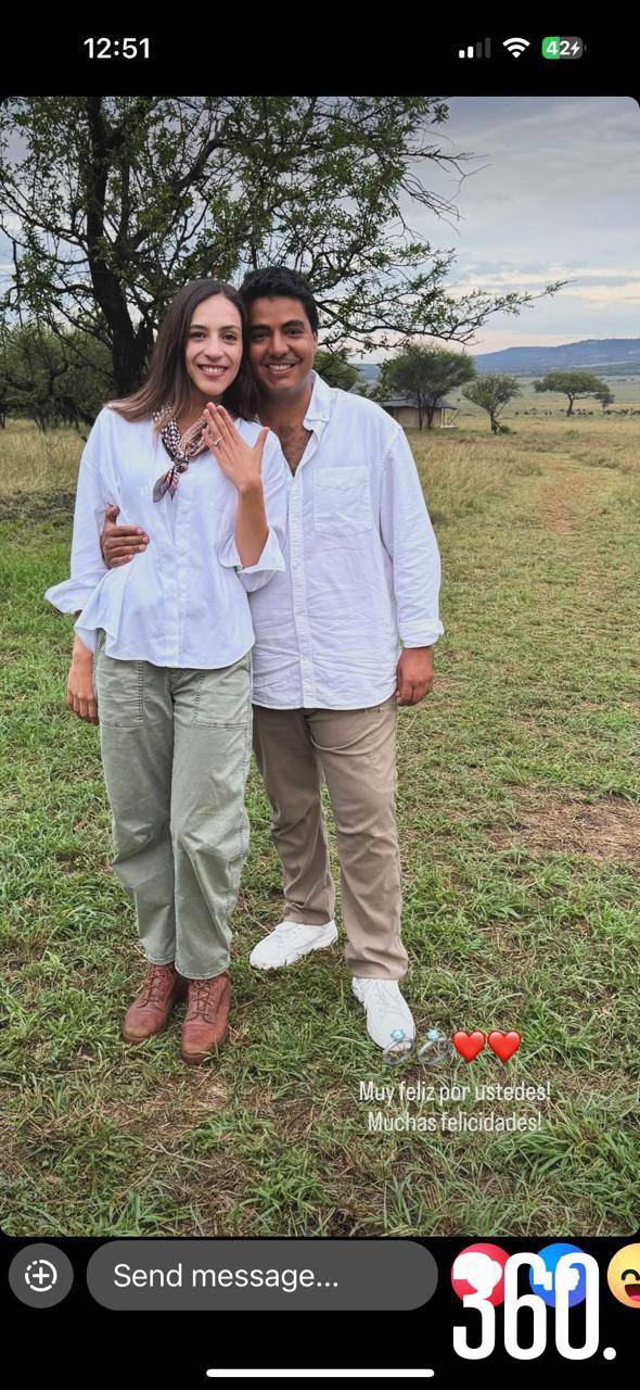 $!Paola Ortega y Fernando Rodríguez.