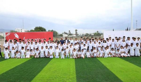 Escuela del Real Madrid en Coahuila.