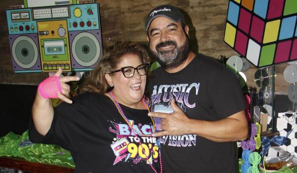 Marcela Rumayor y Lalo Ramos.
