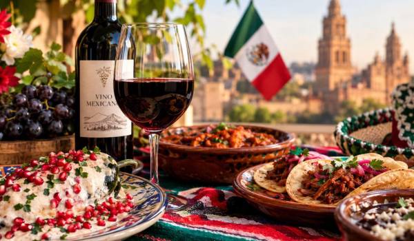 El vino mexicano también se viste de fiesta patria: una buena copa puede convertirse en el acompañante perfecto de los sabores y tradiciones de nuestra gastronomía.