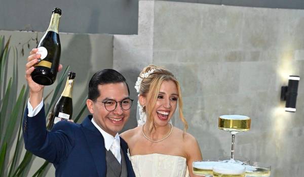 Carlos Vásquez y María Eugenia Gutiérrez.