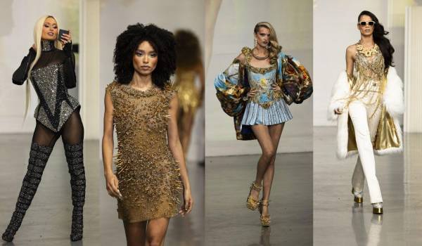 The Blonds celebró dos décadas de moda, glamour e irreverencia durante la Semana de la Moda de Nueva York, con una pasarela que reunió a celebridades y looks icónicos de la firma.