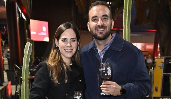 Lety del Bosque y Javier Garza.