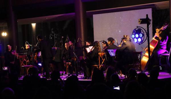 La Orquesta de Cámara de Saltillo llevó a los asistentes a un viaje sonoro por el Sistema Solar.