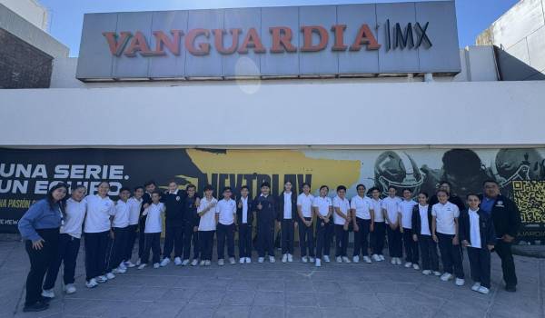 Alumnos de 5° CA de North Hill Saltillo.