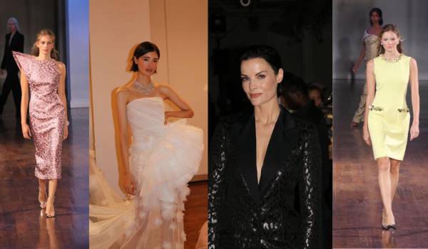 La colección Primavera/Verano 2027 de Pamella Roland llevó a la pasarela la belleza de Noruega, con una propuesta que combinó tonos inspirados en los fiordos, texturas, brillo y sofisticados diseños de eveningwear.