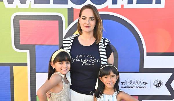 Renata Montoya, Marcelia Martínez y Mariann Montoya.