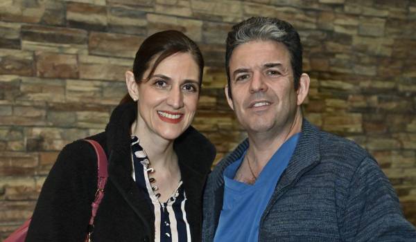 Rosario González y Henry Mansur.