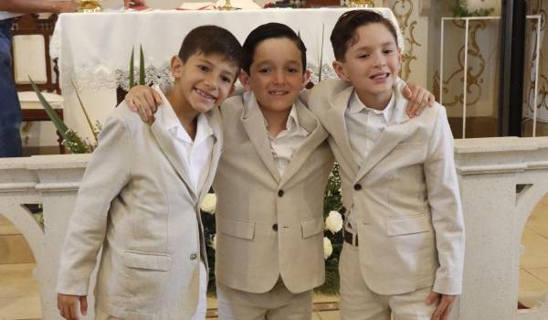 Nicolás Leal, Daniel González y Rafael Villarreal.