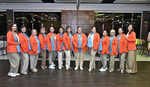 Grupo de el Club Rotary Innova Saltillo.