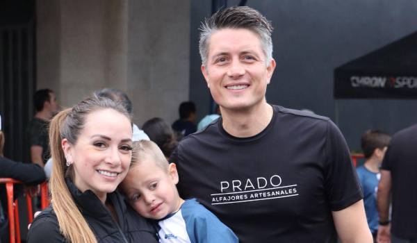 Alina Castillo, Alberto Prado y Alberto Prado.