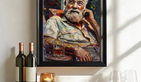 Ernest Hemingway convirtió el vino y los bares que frecuentó en parte del imaginario que rodea su vida y su literatura.