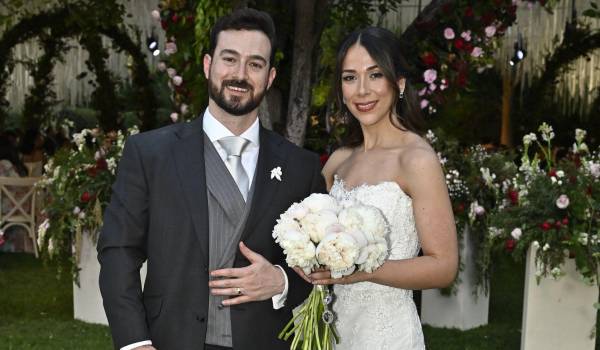Carlos Ignacio López Bórquez y Alejandra de las Fuentes Moeller.