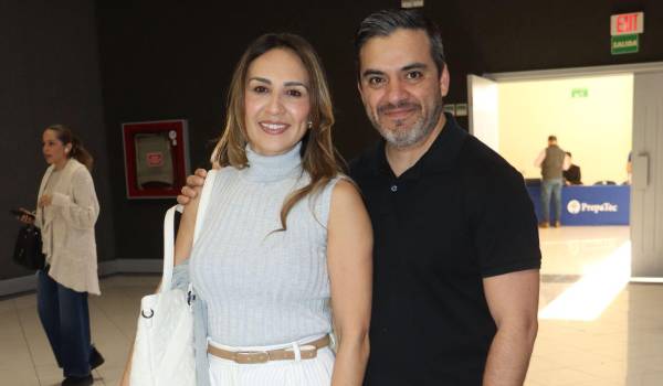 Aurora Solano y Gustavo Montes.