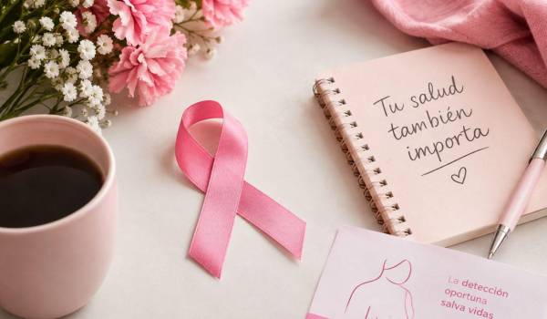 Octubre Rosa recuerda la importancia de la prevención y la detección oportuna del cáncer de mama, así como de dedicar tiempo al cuidado de nuestra salud.