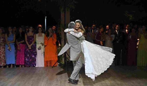 Óscar López y María López Benavides.