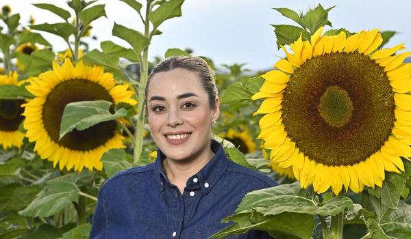 María Fernanda Durán comparte el sueño que floreció junto a su familia.