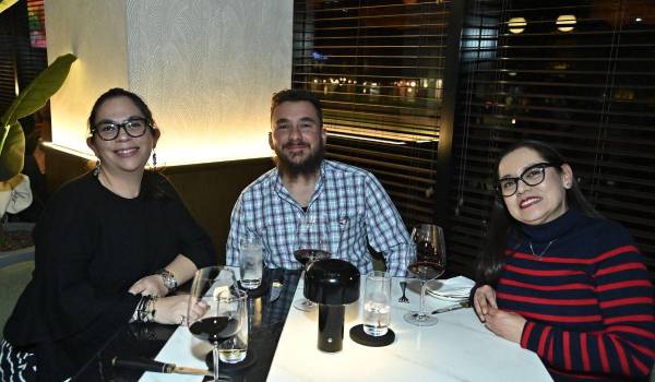 Laura Rumayor, Ramón Cavazos y Aby Silver.