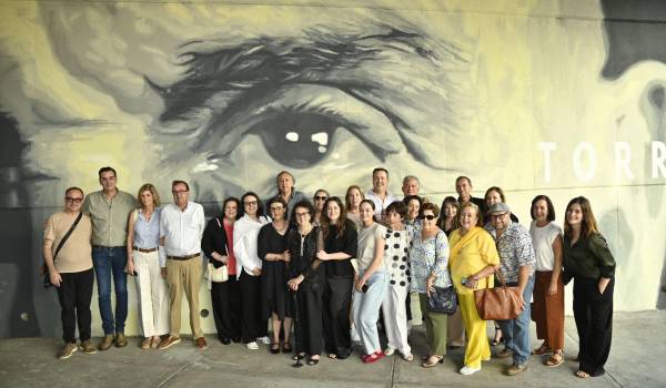 Mural en memoria de Pedro Torres.