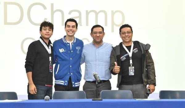 Mauricio Adame, Adrián González Zambrano, Edber Galindo Cota y Roberto “Demonseed” Aguilar.