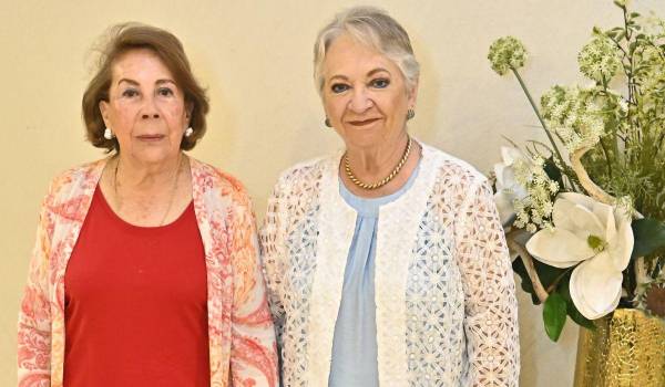 Tere Verduzco y María del Rosario Domínguez.