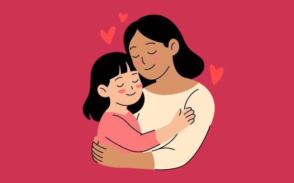 Mamá siempre está, en los momentos buenos y en los no tanto.
