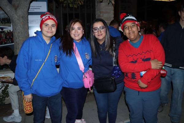 Camilo Torres, Penelope Torres, Brenda García y Joaquín Cruz.