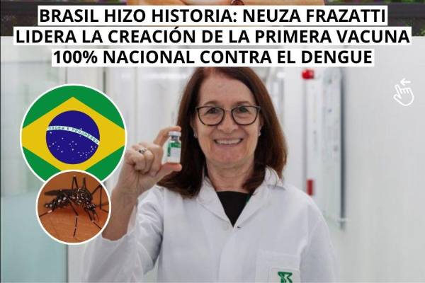 Vacuna contra el dengue.