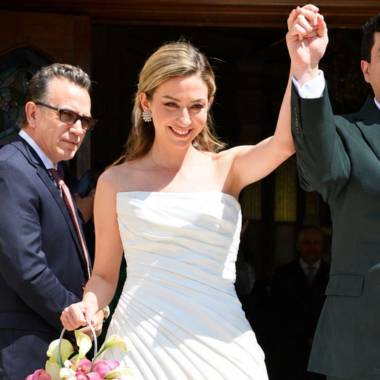 Carolina Covarrubias Larios y Jesús Palazuelos Barraza.