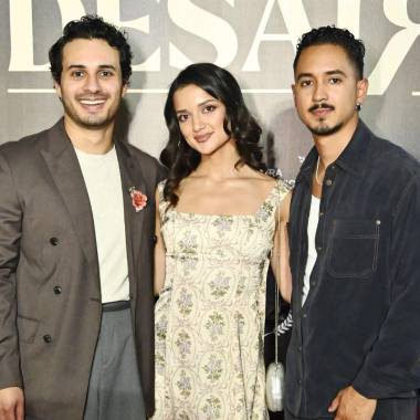 Guillermo Alonso, Vico Escorcia y Joshua Okamoto.