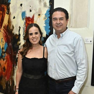 Sandra y su esposo, Jaime Bueno.