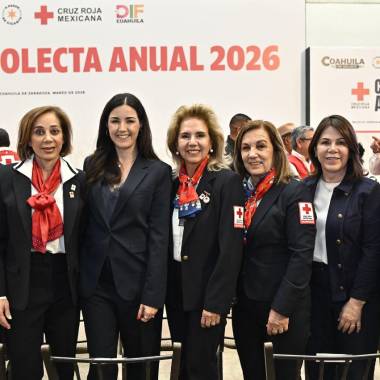 Marcela Recio, Tere Cata del Bosque, Yoyis Pérez, Lucila de Mendoza, Mónica Cepeda, Camila Guajardo y Sandra Cepeda de Bueno.