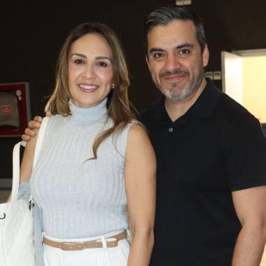 Aurora Solano y Gustavo Montes.