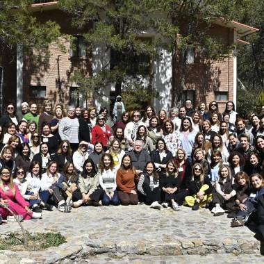 Participantes del curso se reunieron en Arteaga para vivir tres días de reflexión y formación.