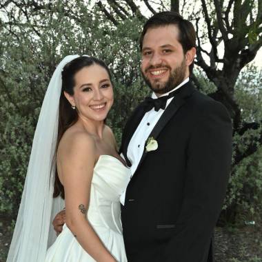Gabriela García y Ricardo Fuentes.