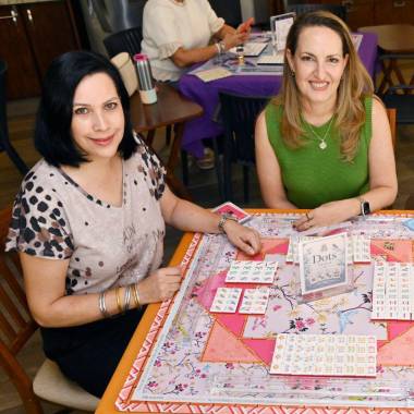 Rosy Mercado, Vicky Viesca y Adriana Ramos.