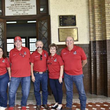 Comité organizador, Leopoldo García, Carlos Martínez, Martha Sousa, César Valdez, Javier Quijano, María del Carmen González y Jorge Dávila.
