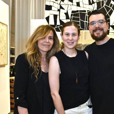 Carlota Torres, Mariela Gutiérrez y Daniel Chaparro.