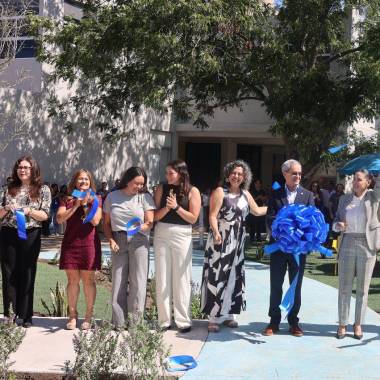 Autoridades inauguran la Plaza PrepaTec en Campus Saltillo.