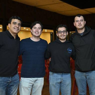 Rogelio Zertuche, Joel Emiliano Cortez, Braulio César Carreón, Samuel Valdés y Eduardo Coronado.