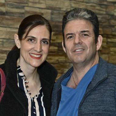 Rosario González y Henry Mansur.