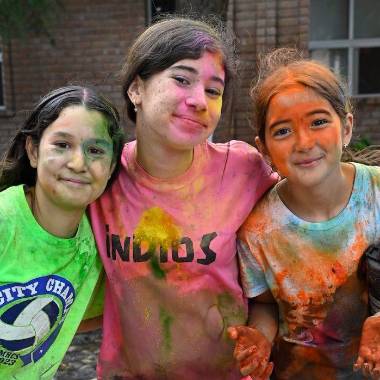 Matilda Montoya, Ximena Hernández y Catalina García.