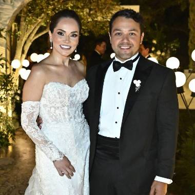 Lily de las Fuentes Melo y Severo Galván Cornejo.