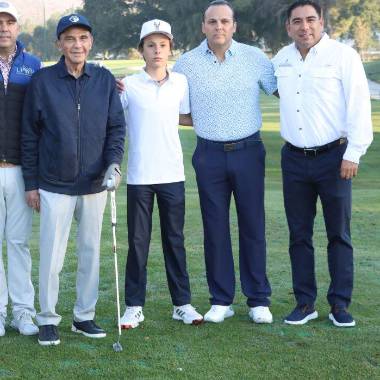 Mario Mata, Luis Aguilar, Victor, Alberto y Alberto Mohamar e Isidoro García.