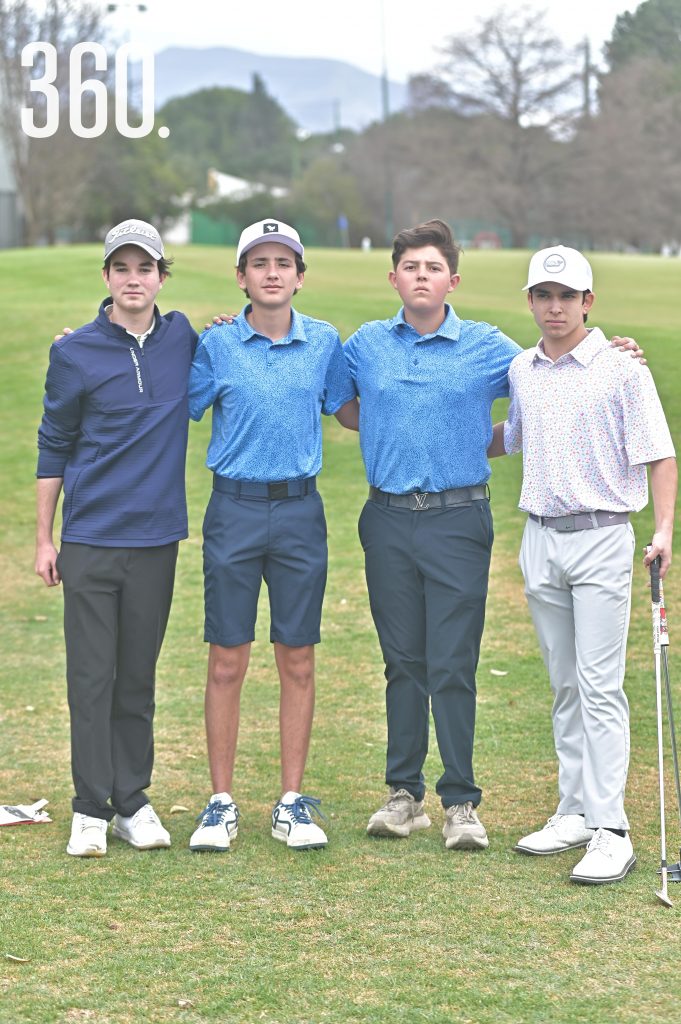 $!David Salazar, Hernán Nava, Sergio Sánchez y Mauricio Castañeda.