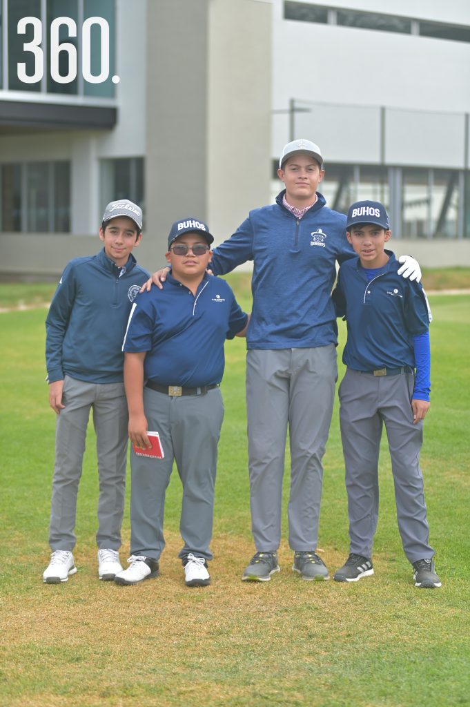 $!Octavio González, Elliot Amaro, Eugenio Cano y Ricardo Santos.