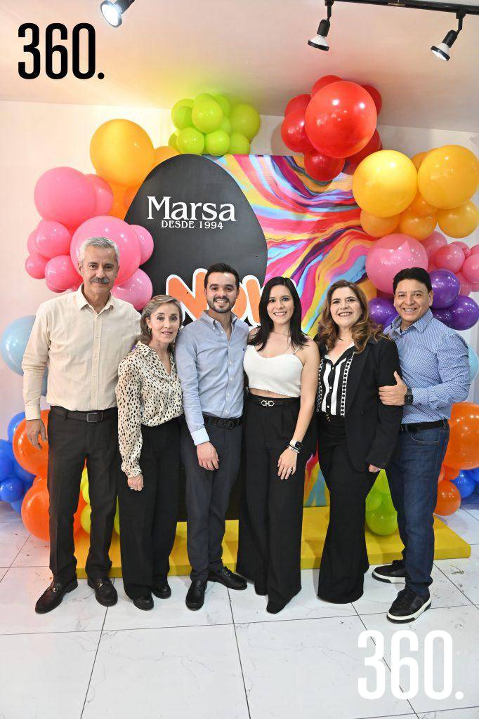 $!Juan Carlos Infante, María Elena Solórzano, Juan Carlos Infante, Lorena Martínez, Lorena de Peña y José Alfredo Martínez.